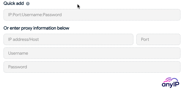 Demonstration showing how to quickly add a proxy