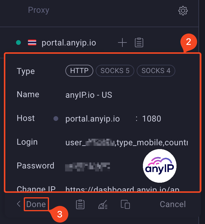 How to quickly edit your proxy on GoLogin