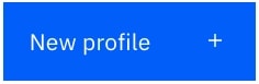 'New profile +' button to add more profile on Multilogin
